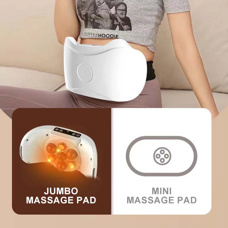 MASAJEADOR ABDOMINAL INTELIGENTE PARA CÓLICOS, HINCHAZÓN Y BIENESTAR DIARIO